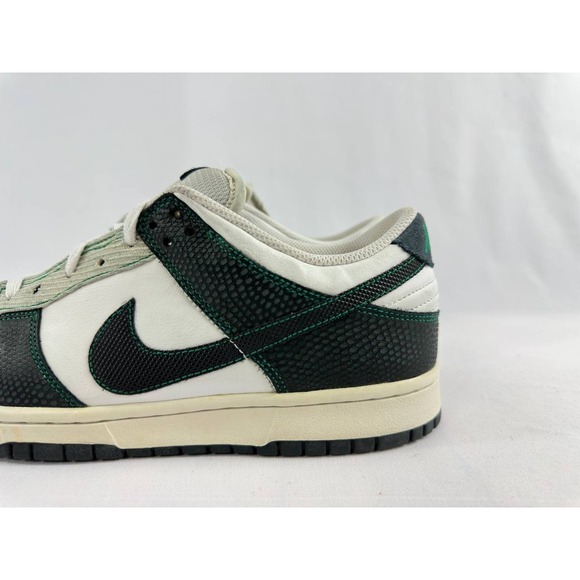 Nike Dunk Low 6.0 \'Black Snakeskin Green\' 2010 314142-007 Men\'s Size 9.5 main image 8